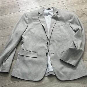 Banana Republic Light Gray Blazer